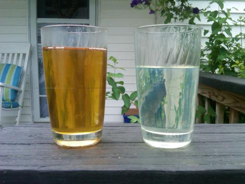 Or worse, selling bad gas (left).