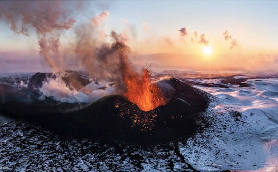 Did I mention they're live volcanoes?