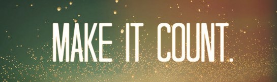 make it count, rego's life, rego's life official site, rego's life blog, add meaning to life, make life count, you only live once