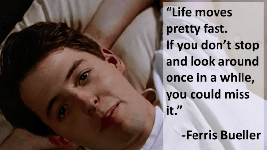 Musings Episode 69 Slow Down, Rego's Life Musings Episode 69 Slow Down, Musings Episode 69 Slow Down Rego's Life, Rego's Life, slow down, what's the rush, enjoy life, how to enjoy life, life goes by pretty fast, ferris beuller, how to avoid the rat race, stop and smell the roses, you only live once, life, thoughts, life moves pretty fast ferries bueller