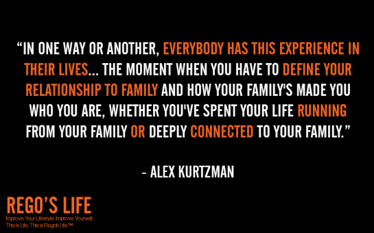In one way or another everybody has this experience in their lives The moment when you have to define your relationship to family and how your family's made you who you are whether you've spent your life running from your family or deeply connected to your family Alex kurtzman, rego's life quotes, alex kurtzman quotes, alex kurtzman, Musings Episode 75 Relationships, Rego's Life Musings Episode 75 Relationships, Musings Episode 75 Relationships Rego's Life, Rego's Life, regoslife, relationships, friendships, romantic relationships, family relationships, business relationships, quality relationships, episodic musings of a quintessential entrepreneur, episodic musings, relationship quotes, friendship quotes, romantic relationship quotes, family quotes, life, food for thought, teamwork, time, time is an investment, sundays