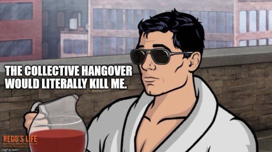 Archer meme, Archer hungover meme, For The Weekenders Luck of The Irish Espresso Brunches Egg Cream Easters, Rego's Life For The Weekenders Luck of The Irish Espresso Brunches Egg Cream Easters, For The Weekenders Luck of The Irish Espresso Brunches Egg Cream Easters Rego's Life, Rego's Life, Nutty Irishman, Nutty Irishman Drink recipe, Nutty Irishman Recipe, Espress Martini, Espresso Martini recipe, Espressso Martini drink recipe, Egg Cream, Egg Cream Recipe, Egg Cream drink recipe, Alcoholic Egg Cream, Alcoholic Egg Cream recipe, St. Patrick's Day, Easter, hangover fix, brunch drink ideas, drink recipes, alcoholic drink recipes, Espresso recipes, cocktail recipes, drinks that go well with brunch, drinks that are good with brunch